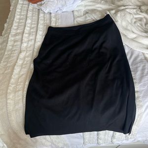 Misook midi black skirt